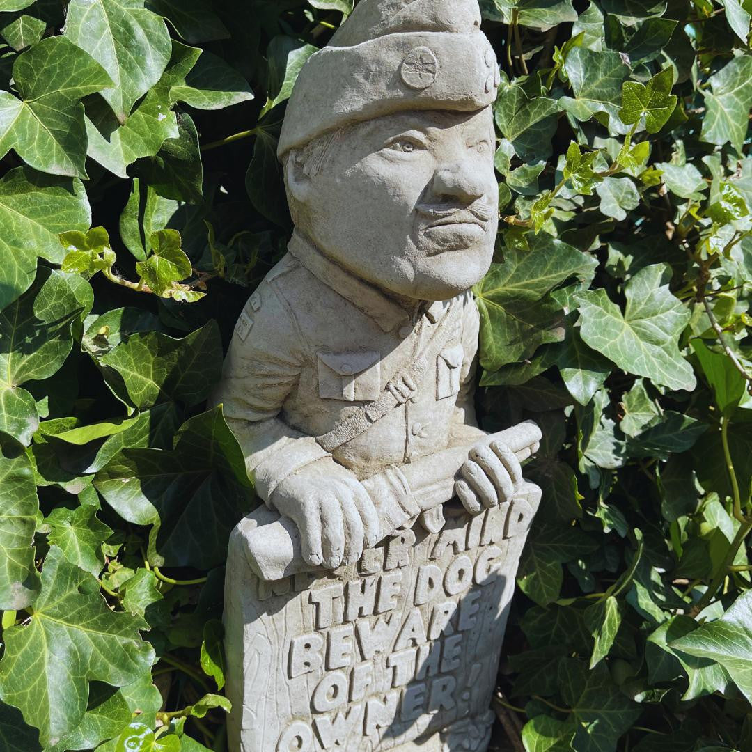 Soldier Funny Garden Ornament