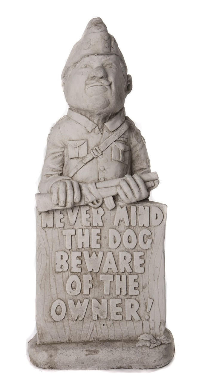 Soldier Funny Garden Ornament
