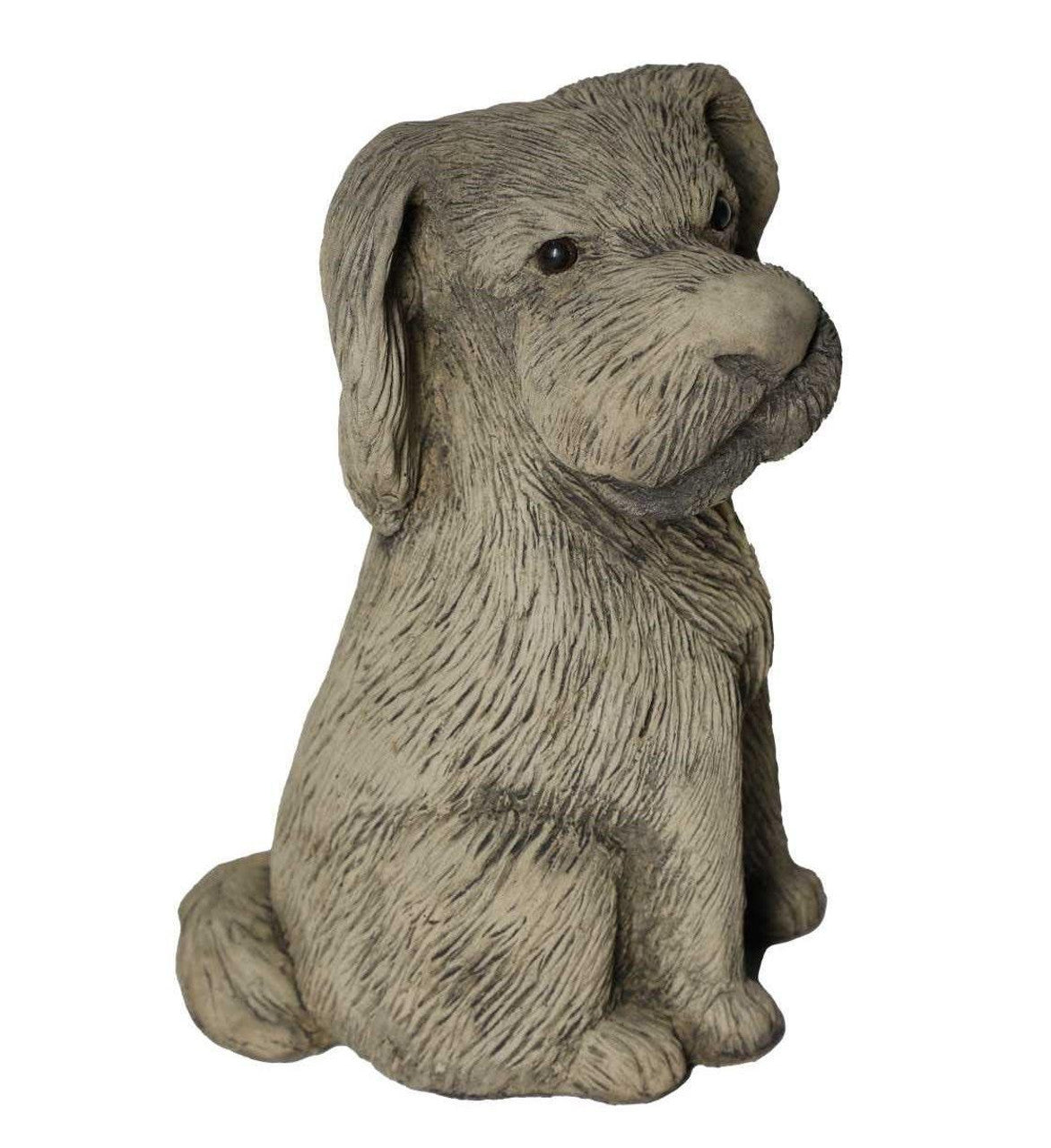 Stone Cast Airedale Terrier Garden Statue