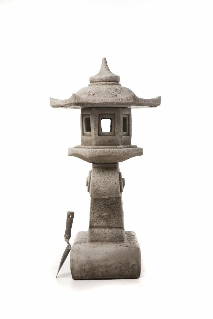 Stone Cast Cantilever Pagoda for the Garden