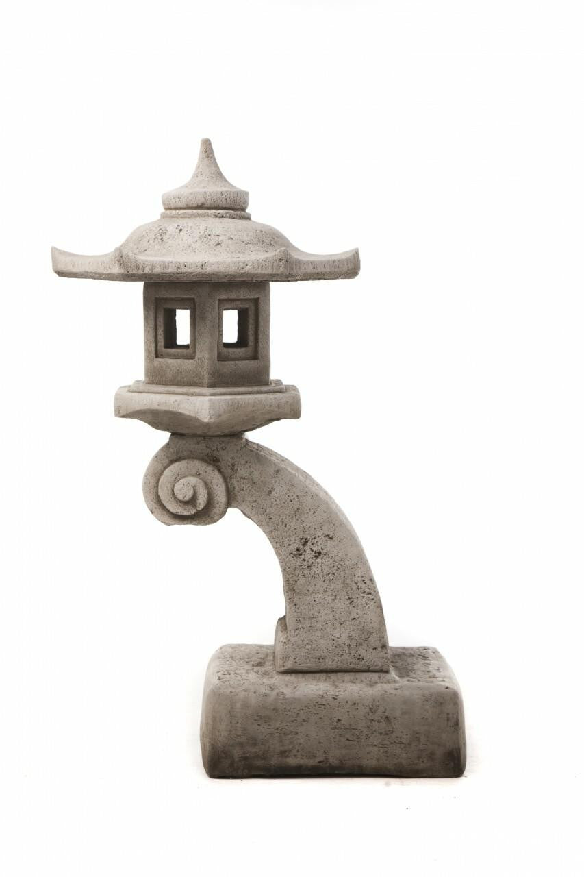 Stone Cast Cantilever Pagoda for the Garden