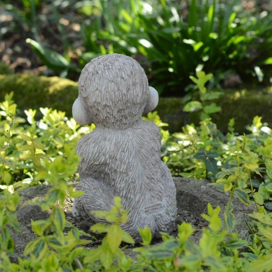 Stone cast Cheeky Monkey sculpture