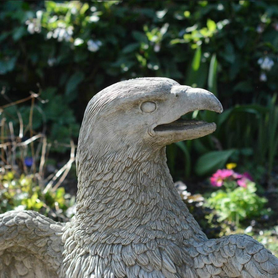 Stone Cast Giant Eagle Statue