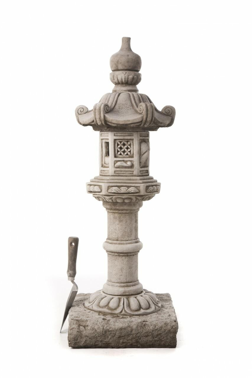Stone Cast Tall Pagoda for the Garden