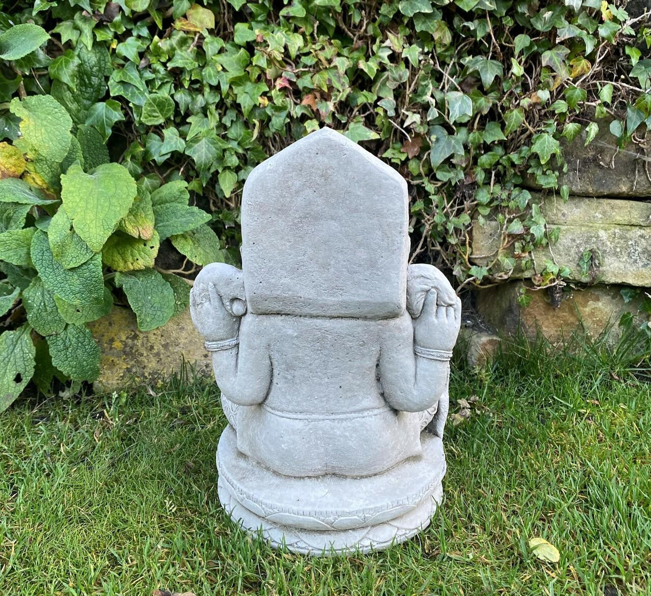 Stunning Small Ganesh Garden Statue