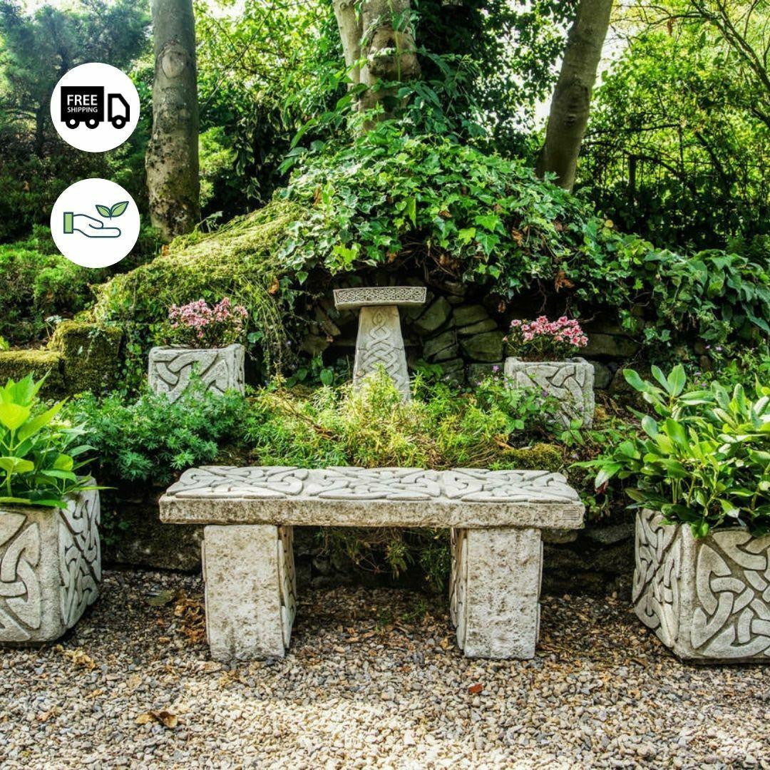 Top Value Celtic Garden 6pc Set Very Heavy Beautiful design