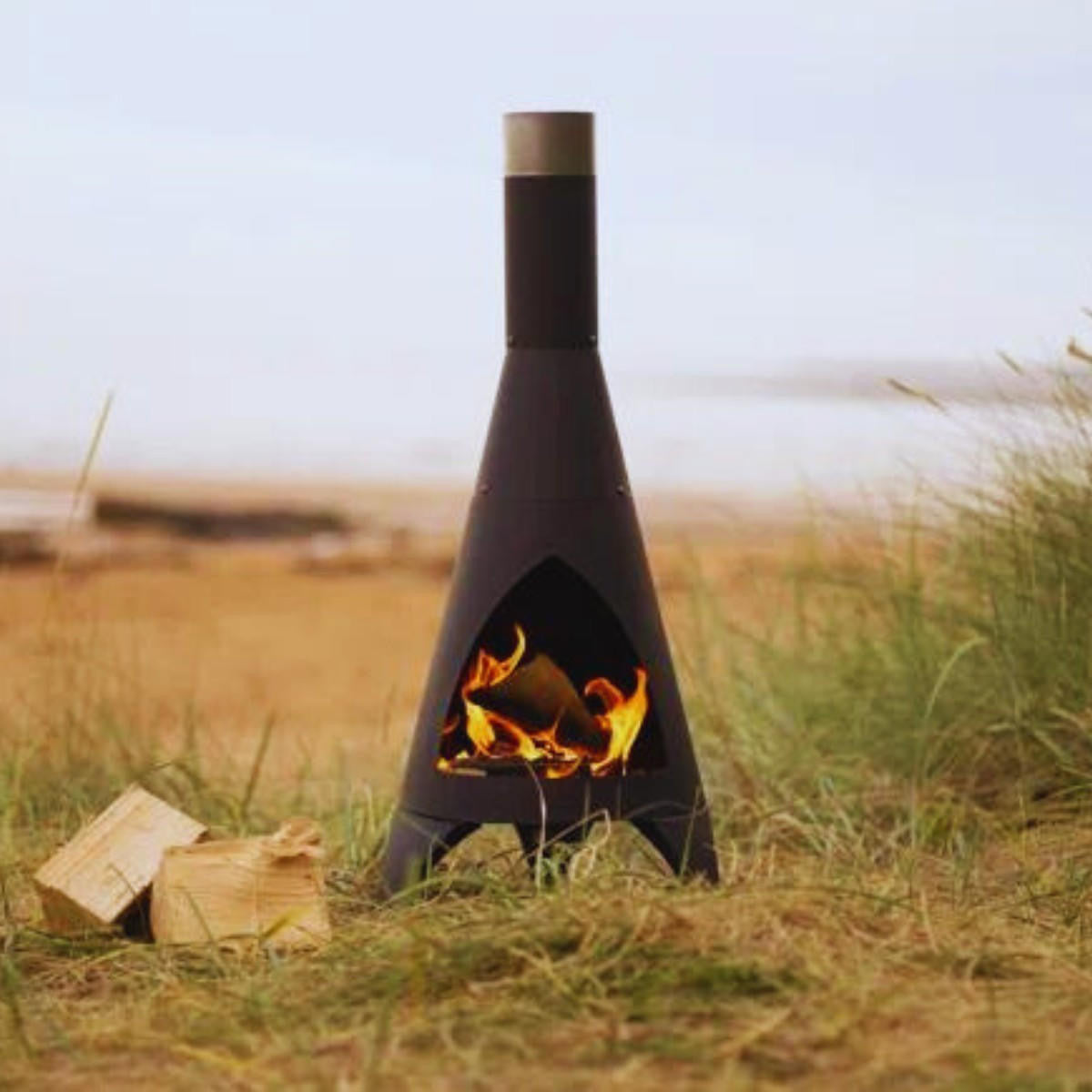 Truro Chiminea Tall Fire Pit