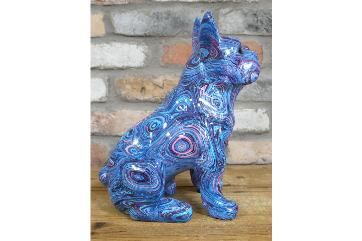 Cosmo Pup – Vibrant French Bulldog Ornament for Home Décor