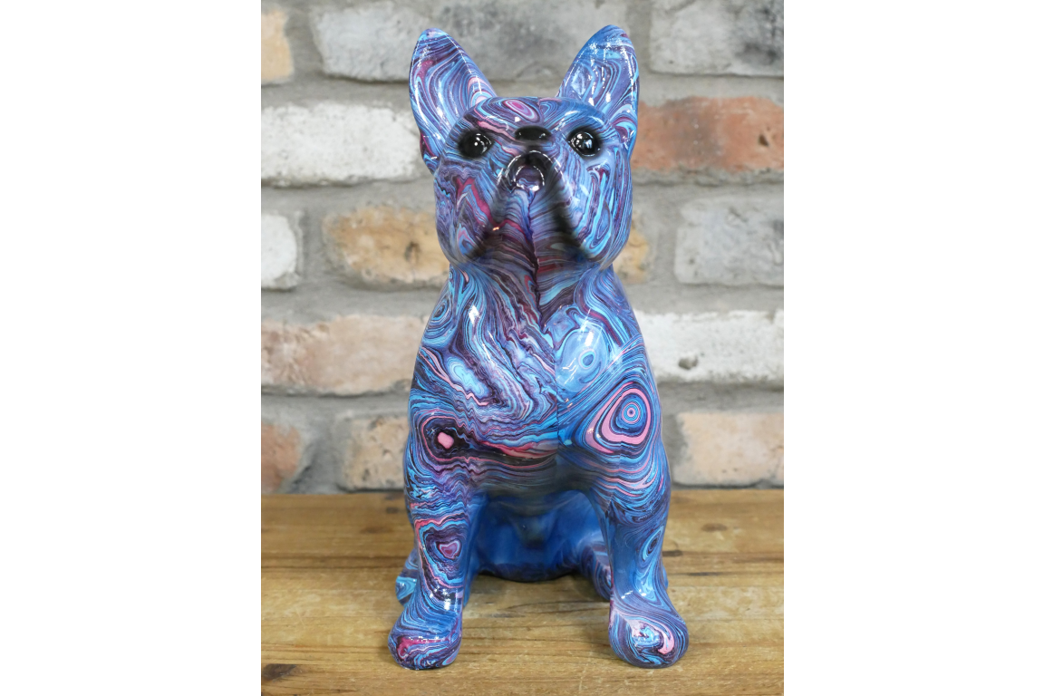 Cosmo Pup – Vibrant French Bulldog Ornament for Home Décor
