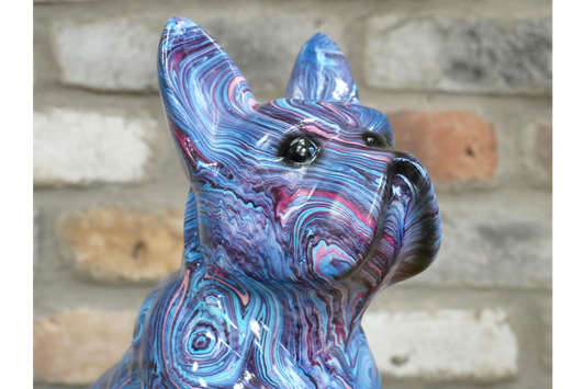 Cosmo Pup – Vibrant French Bulldog Ornament for Home Décor