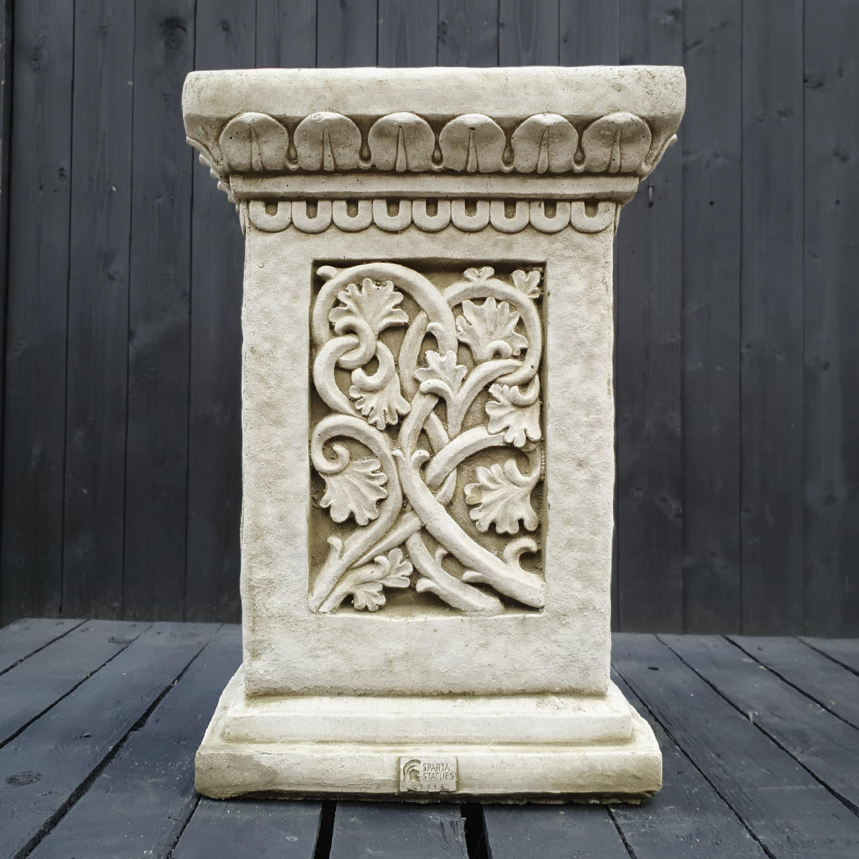 Acanthus Plinth Large Square statuary pedestal