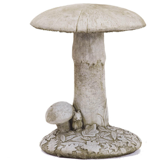 Adorable Big Mushrooms Stonecast Statue Garden Ornament