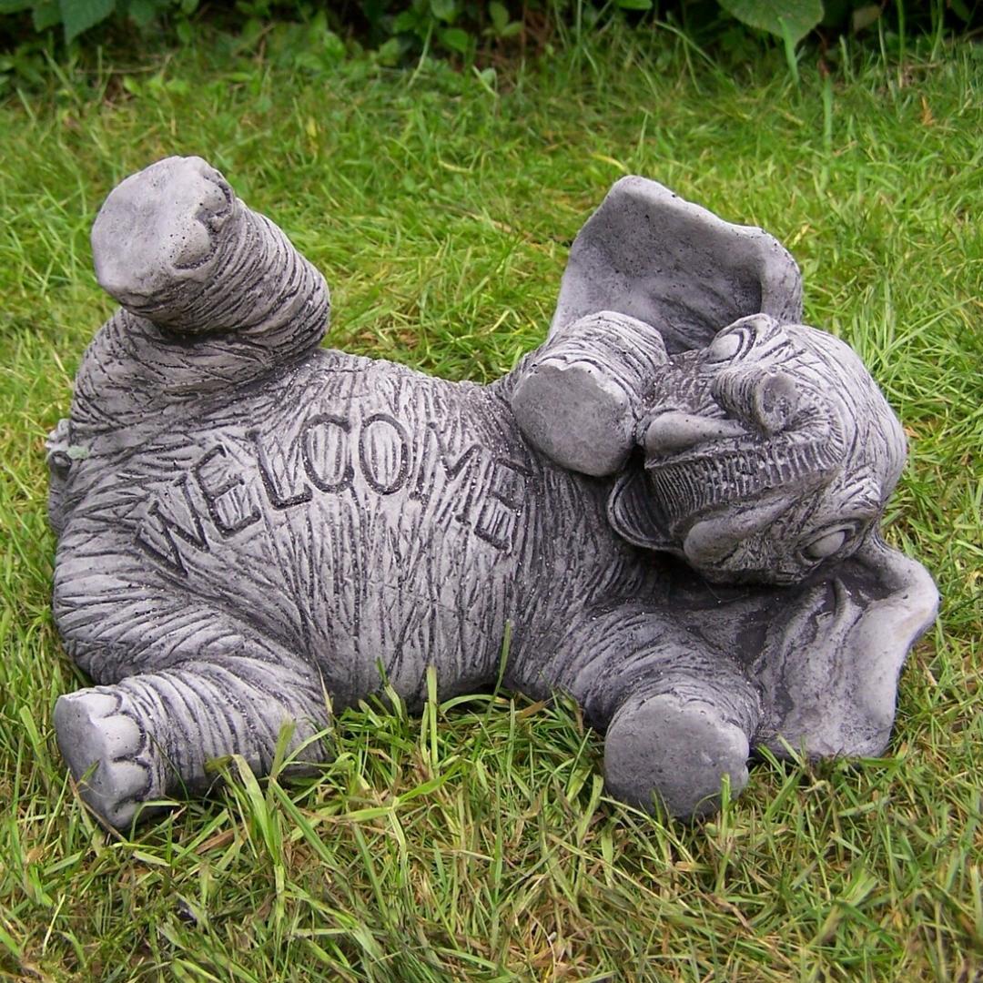 Am Using Club Amusing Welcome Elephant Garden Statue – DGS Statues