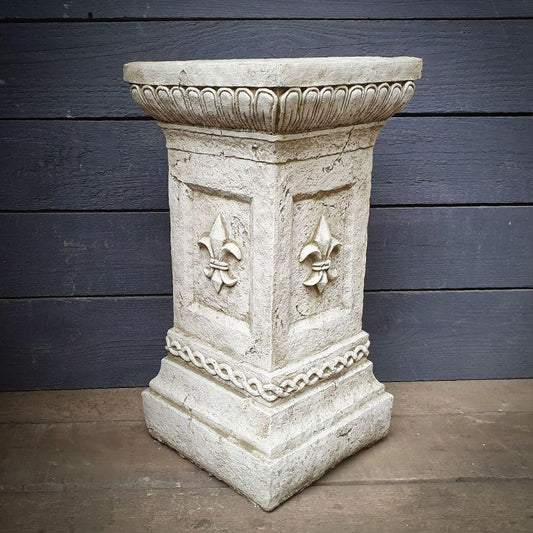 Ancient Plinth Large Column Statuary Pedestal