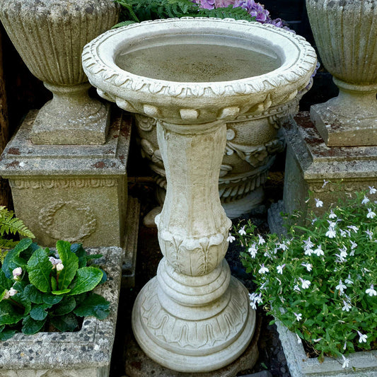 Antique Style Parisian Bird bath