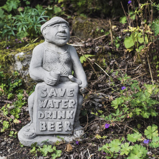 Beer Man Funny Stone Ornament