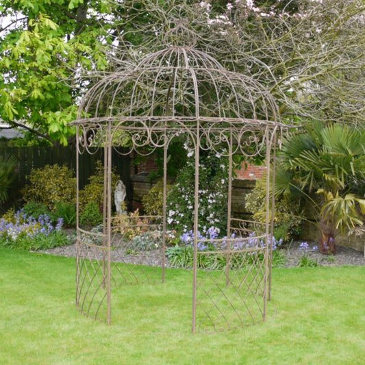 Charming Royal Brown Gazebo