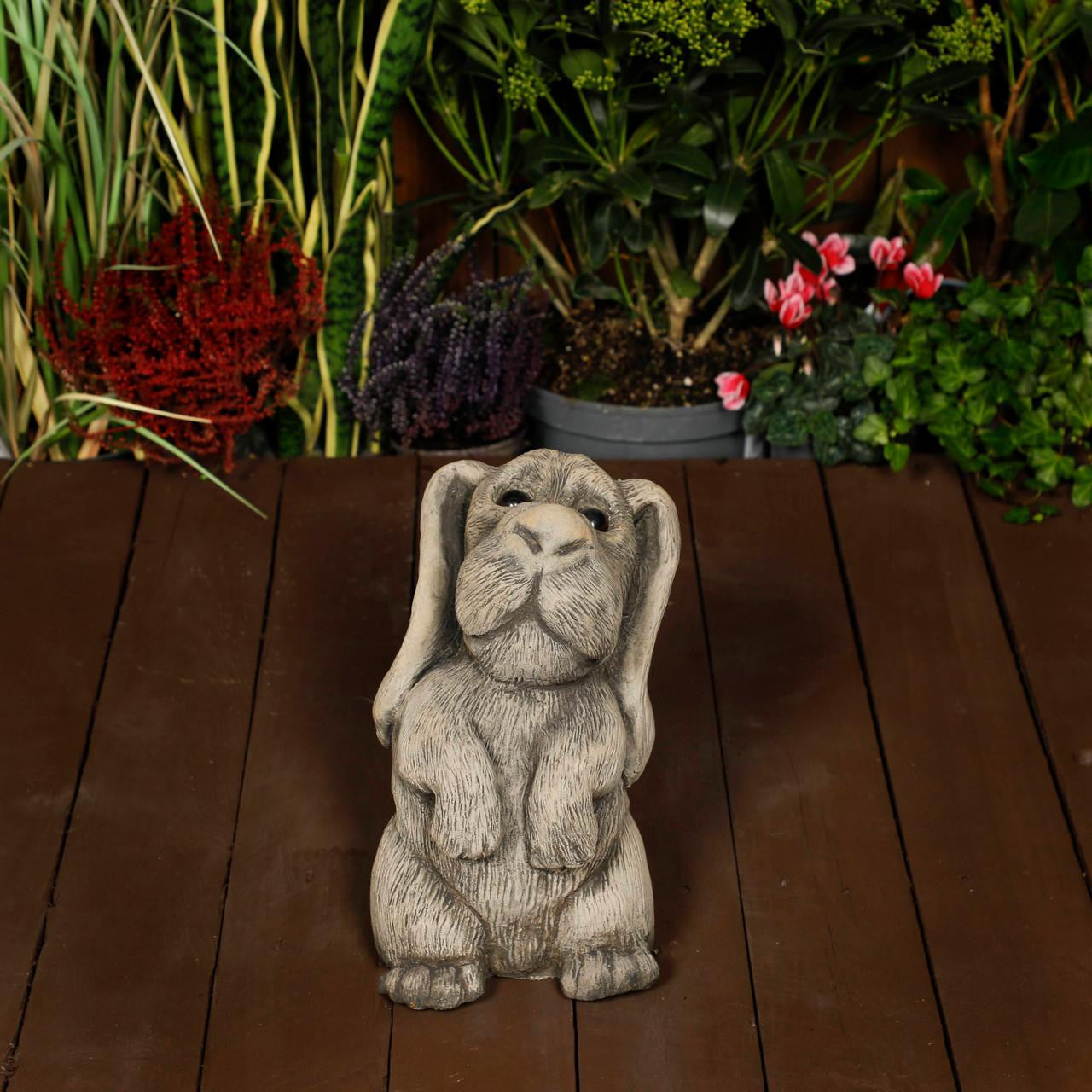 Cheeky Stone Cast Airedale Terrier Garden Statue