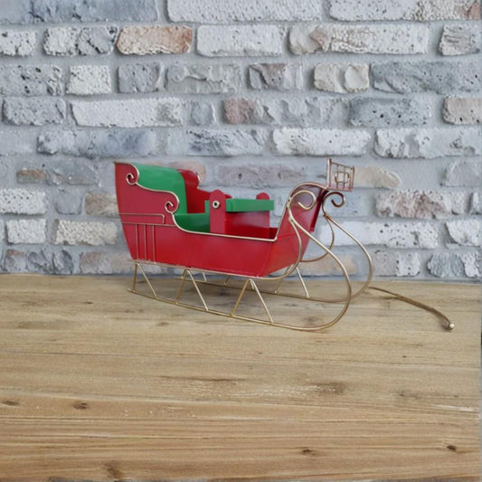 Santa Sleigh Christmas Ornament and Decoration