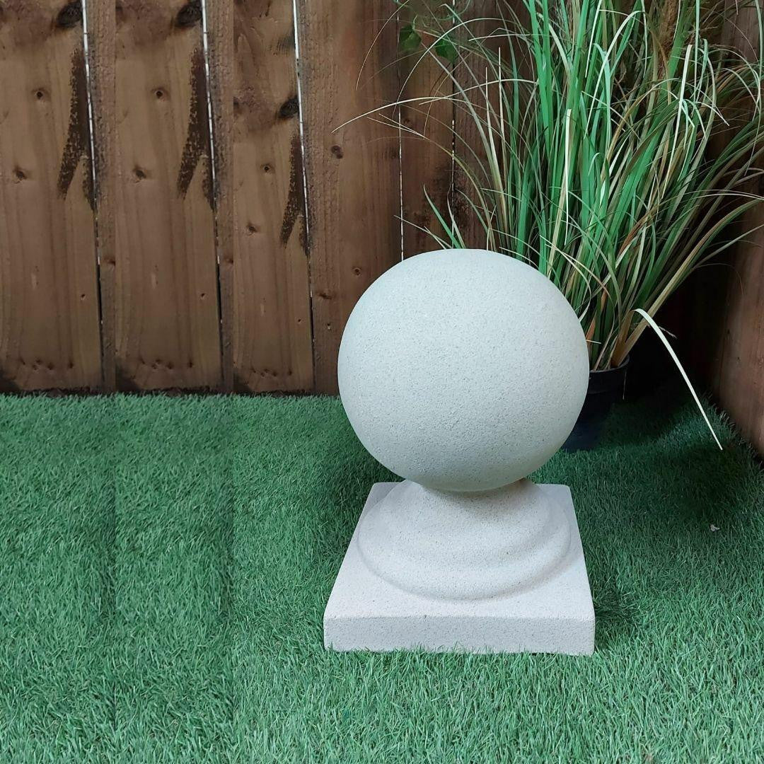 Classic Sandstone Plain Ball Finial