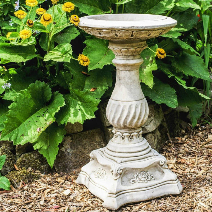 Devon Garden Birdbath | Stone Concrete Bird Bath | Cheap ornaments ...