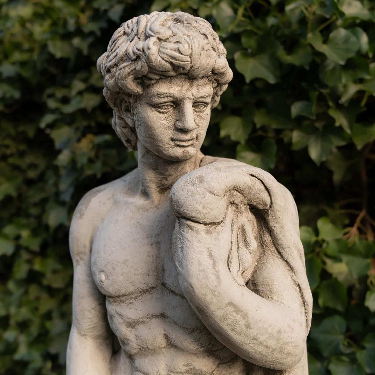 Classical David Statue Male Sculpture Garden Ornament