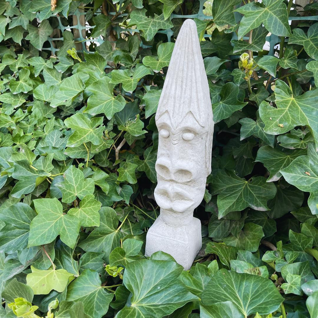 Combo 2 Medium Moai Island Head Statues - Value Set