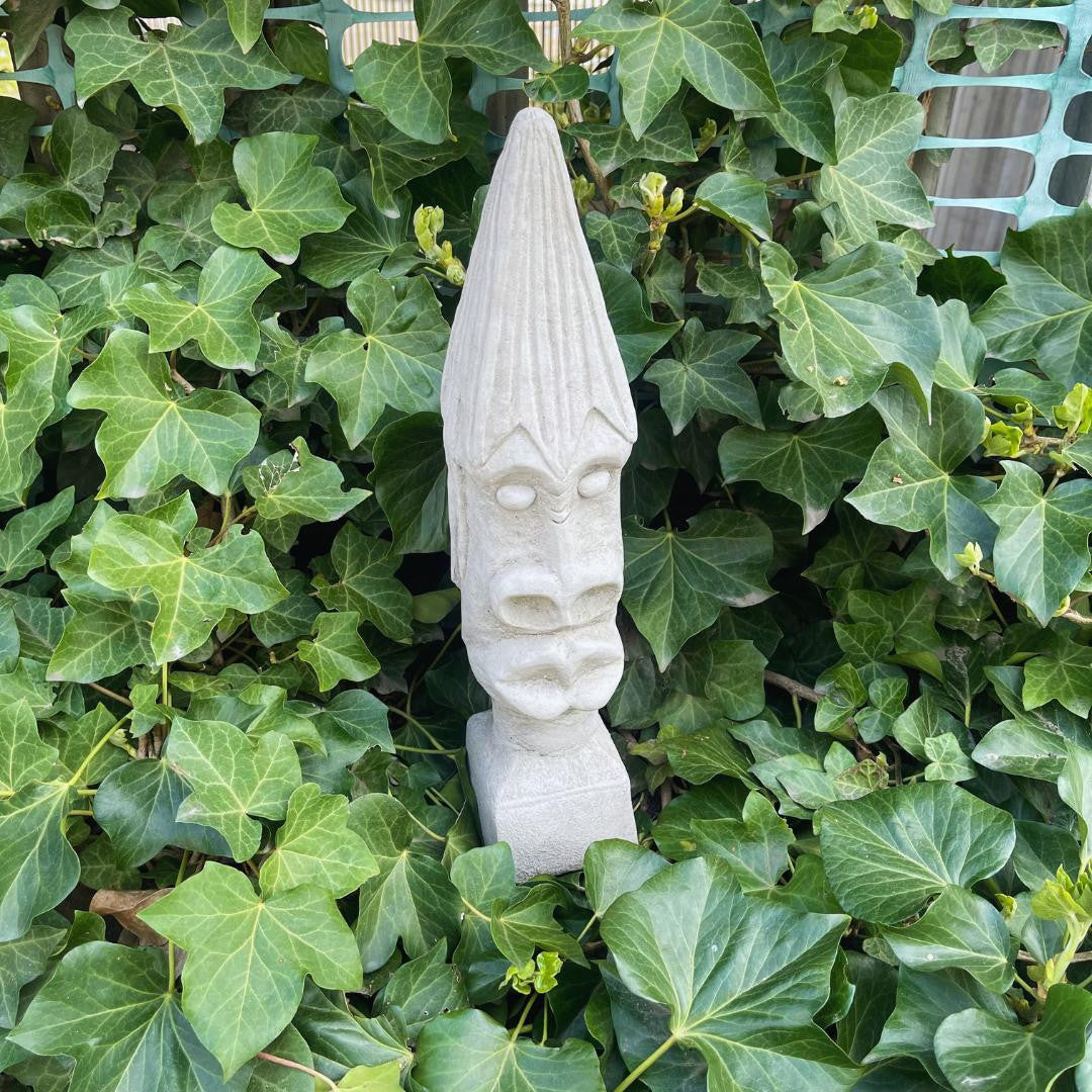 Combo 2 Medium Moai Island Head Statues - Value Set