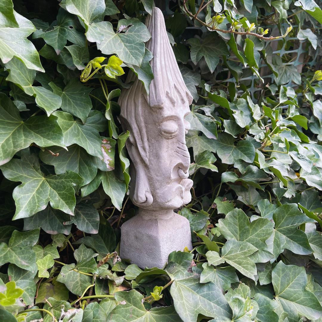Combo 2 Medium Moai Island Head Statues - Value Set