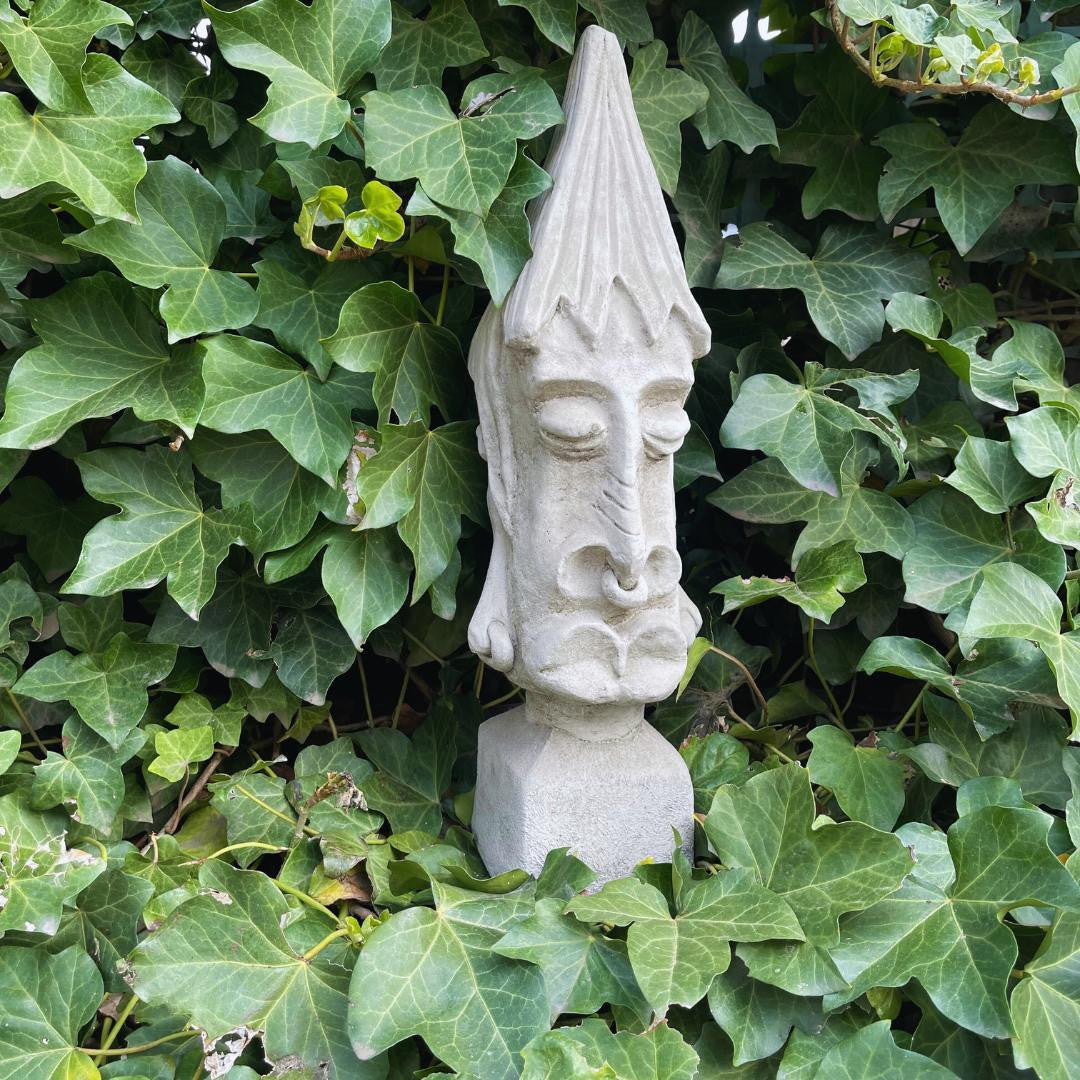 Combo 2 Medium Moai Island Head Statues - Value Set