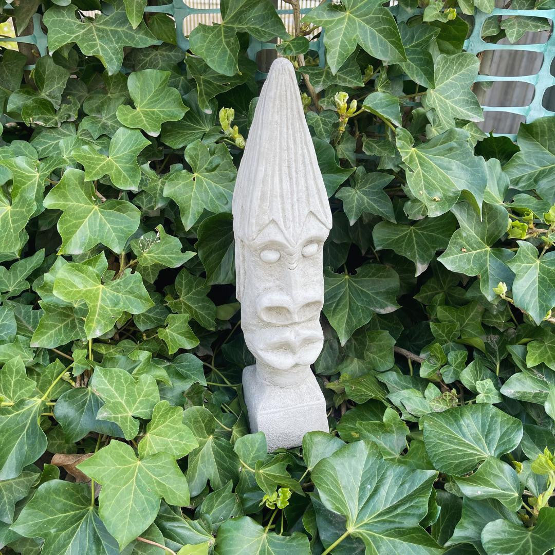 Combo 2 Medium Moai Island Head Statues - Value Set