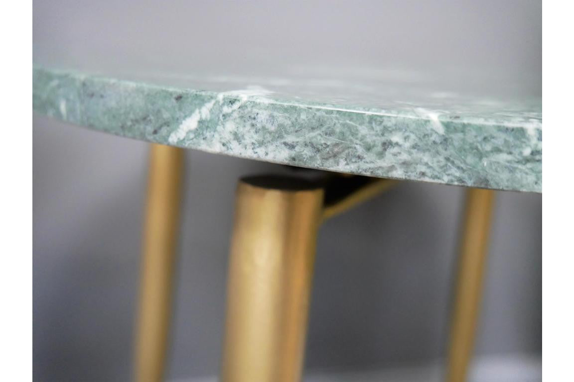 Contemporary Marble top Sage Coffee Table