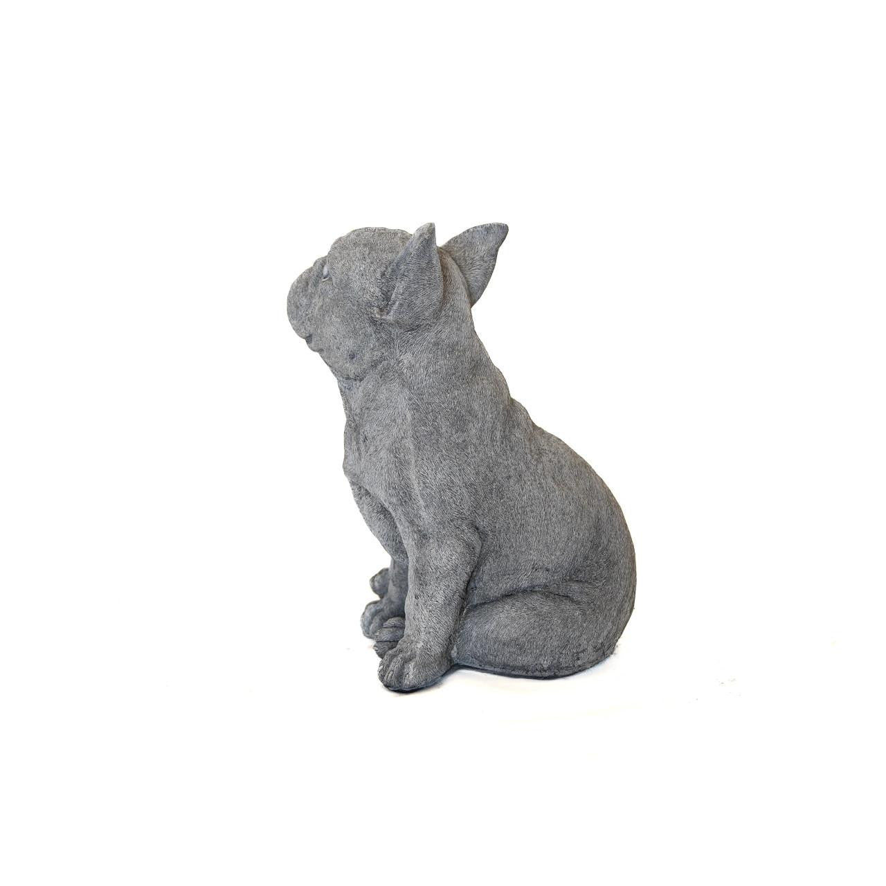Cute Frenchie Dog Garden Ornament Bulldog Statue