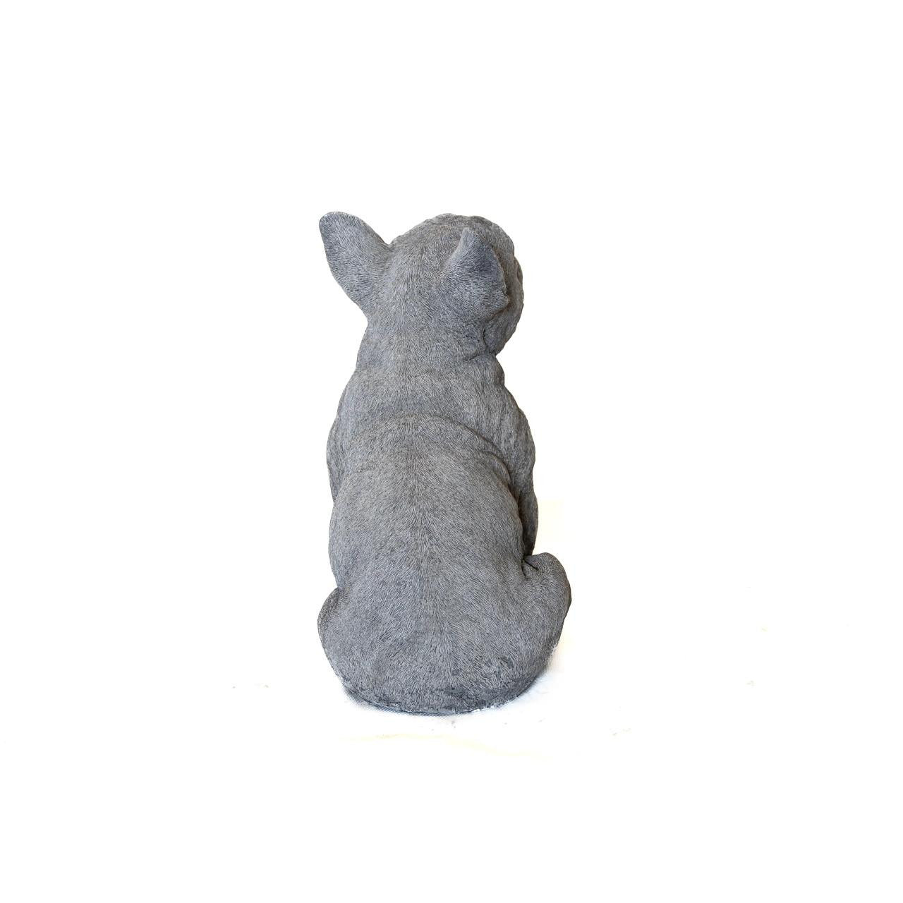 Cute Frenchie Dog Garden Ornament Bulldog Statue