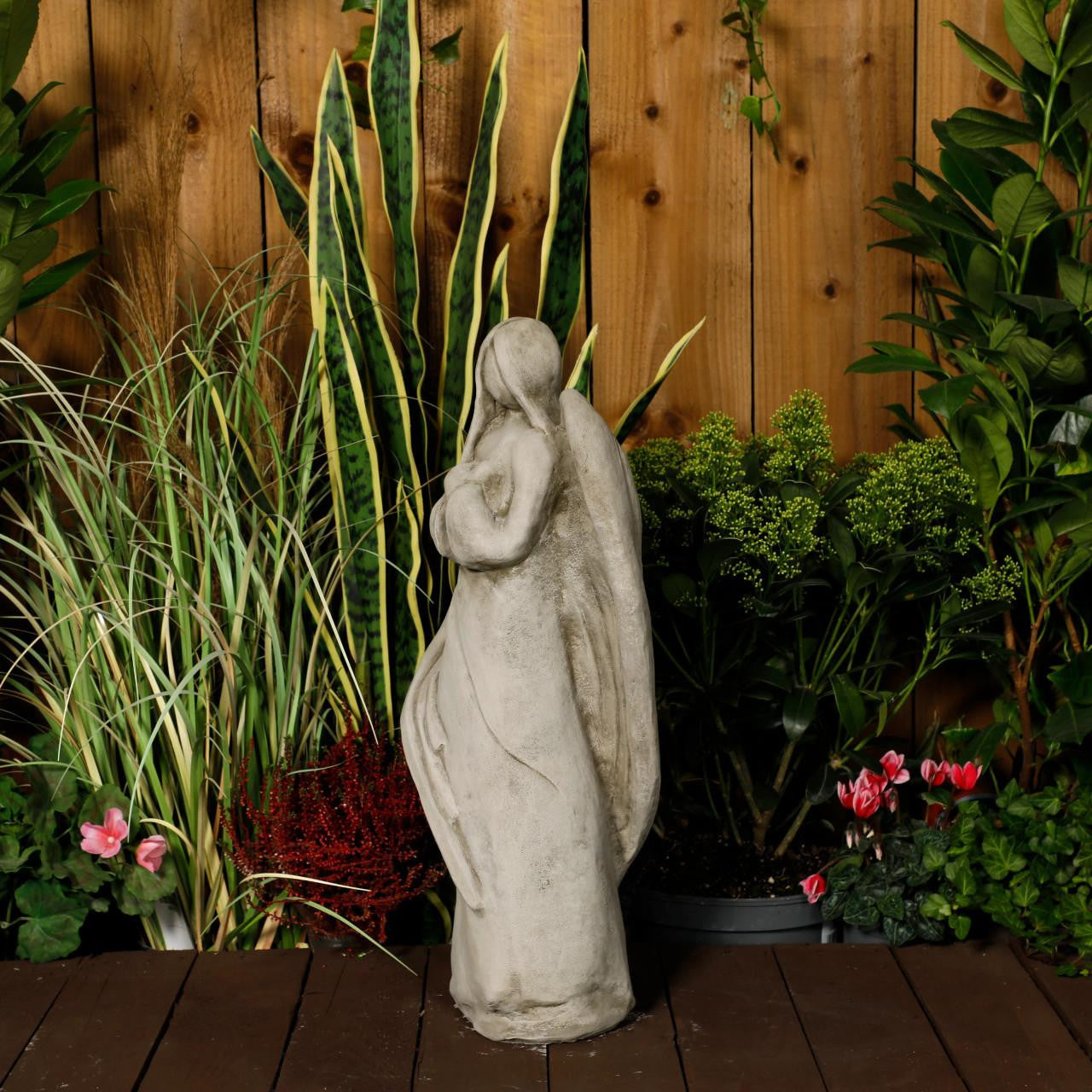 Heavenly Guardian Angel Outdoor Statue