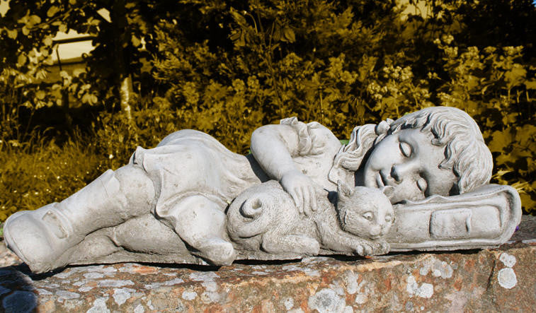 Fabulous Set of Three Children Garden Ornament