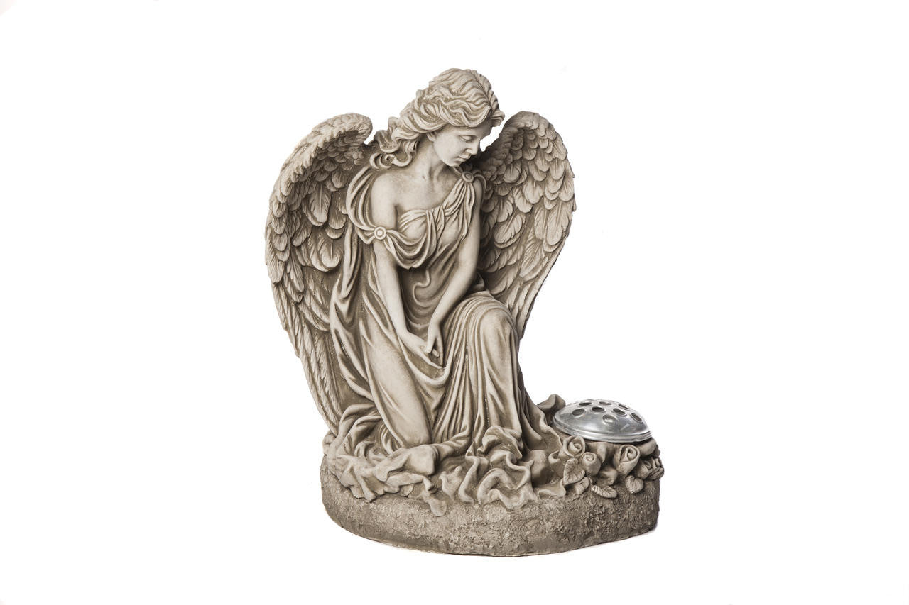 Female Angel Memorial Stone Garden Ornament