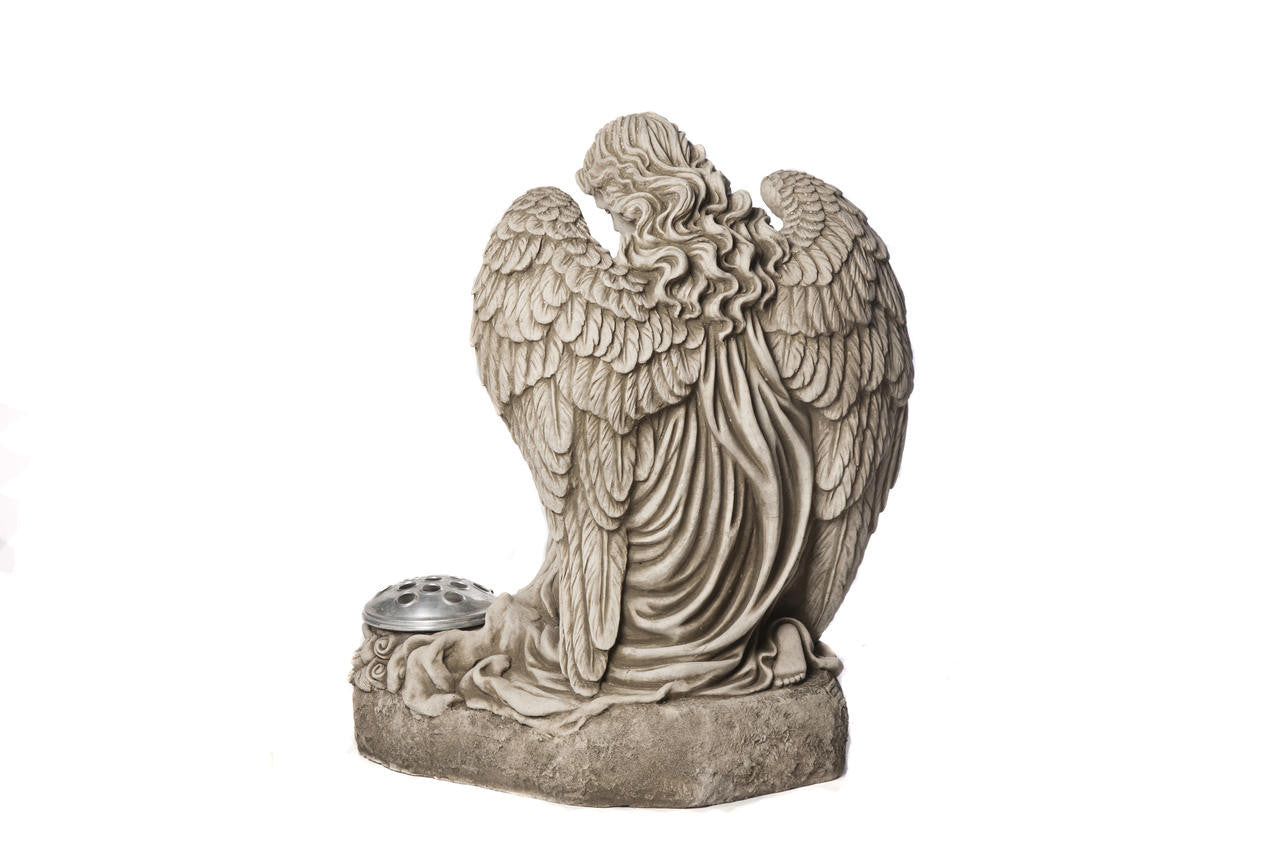 Female Angel Memorial Stone Garden Ornament
