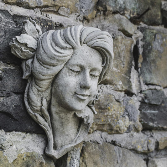 Female face Wall Planter and Wall plaque by DGS