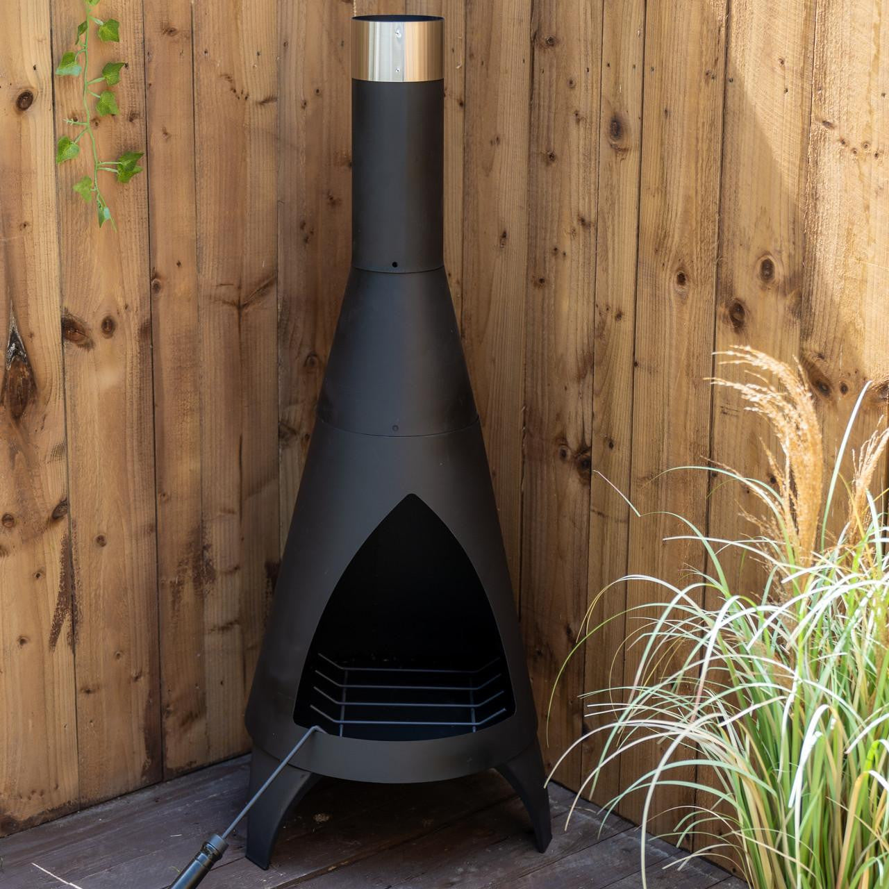 Fire Pit Truro Chiminea 120 cm Tall