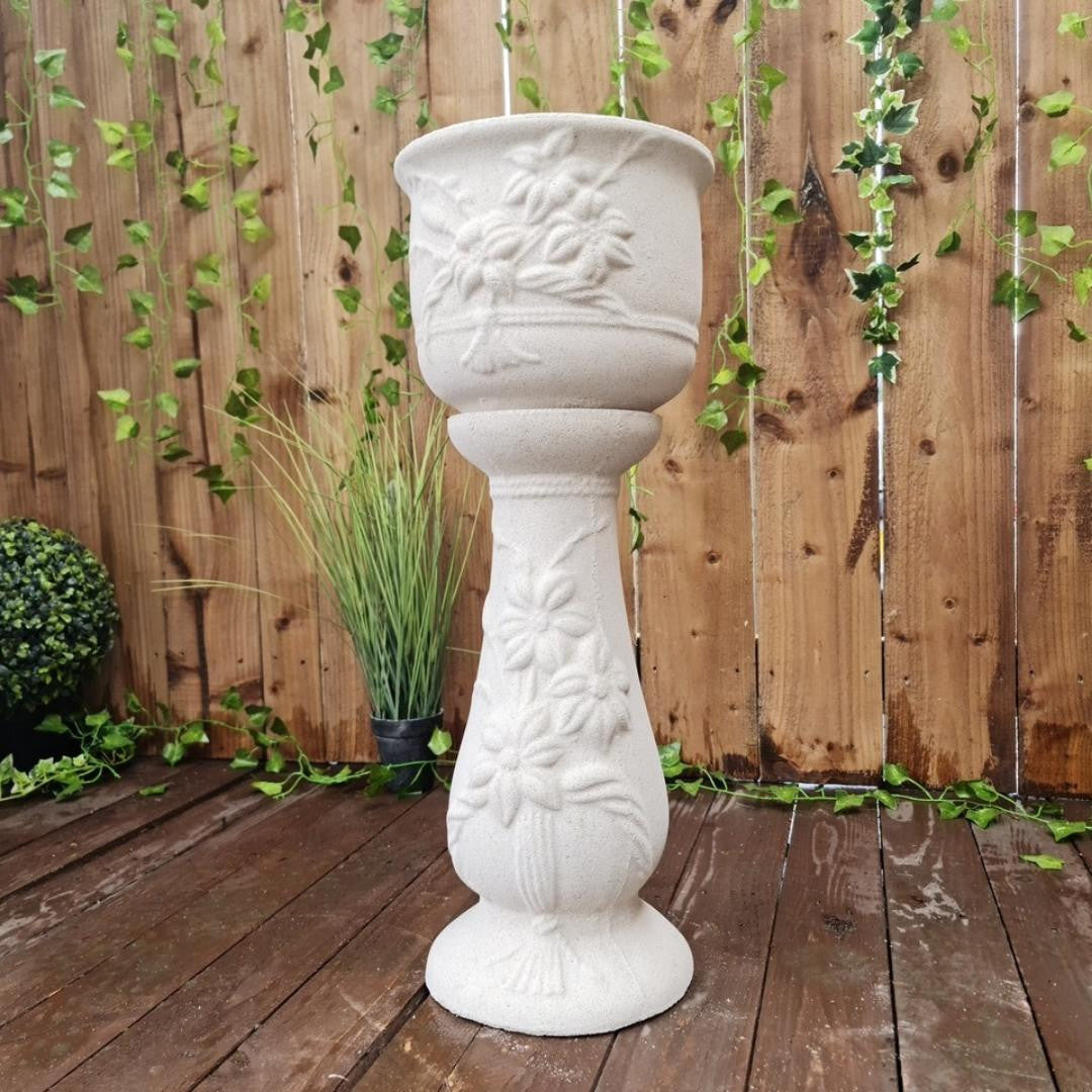 Floral design Sandstone Jardiniere