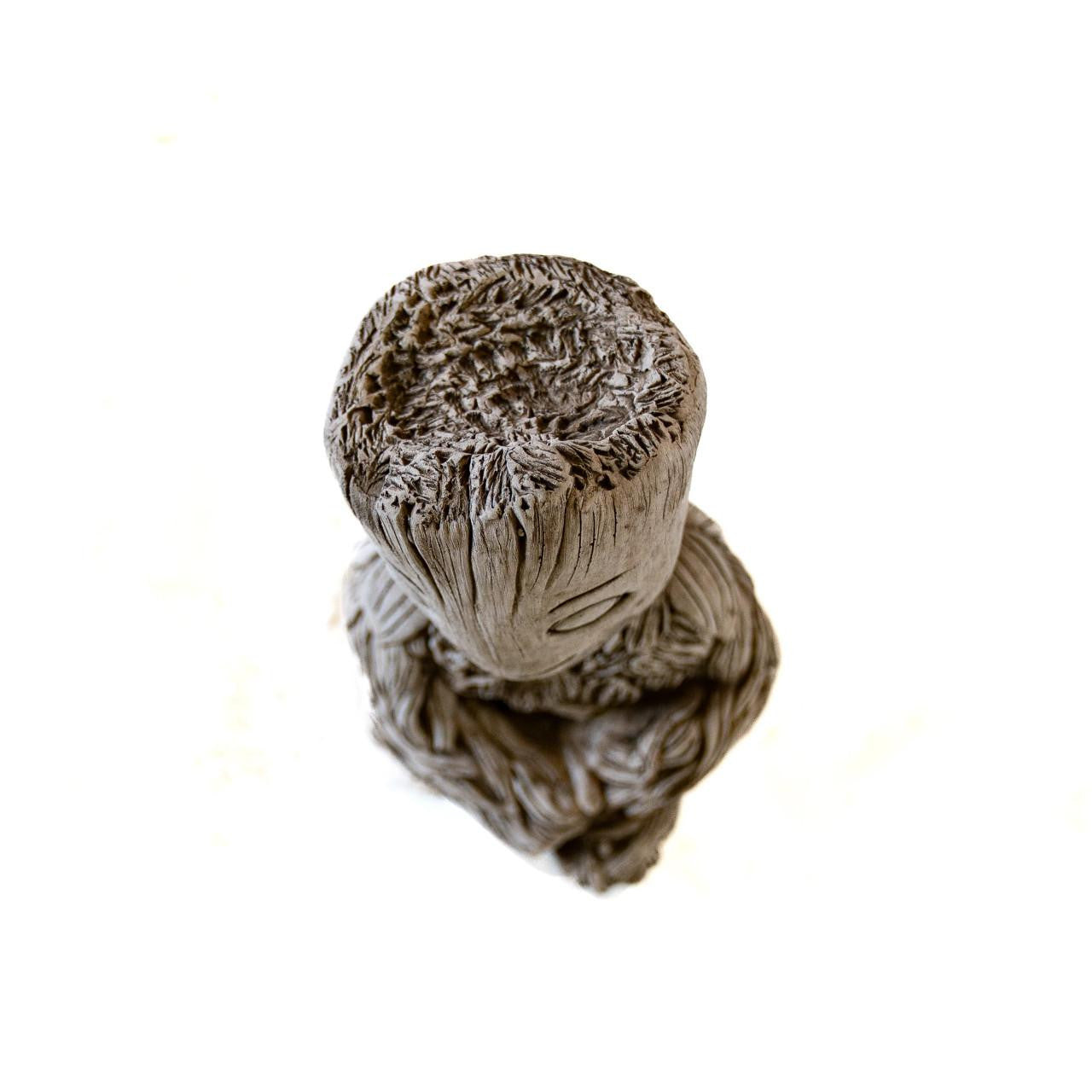 Garden Statue of a Wood Guardian Stone Cast Garden Ornament