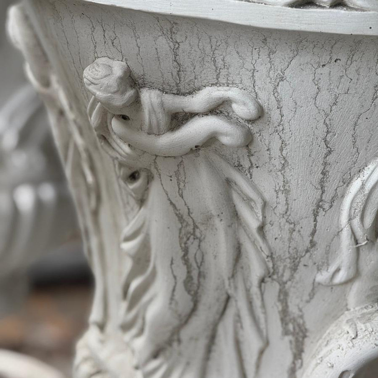 Greek Elegant Tall Urn/Vase
