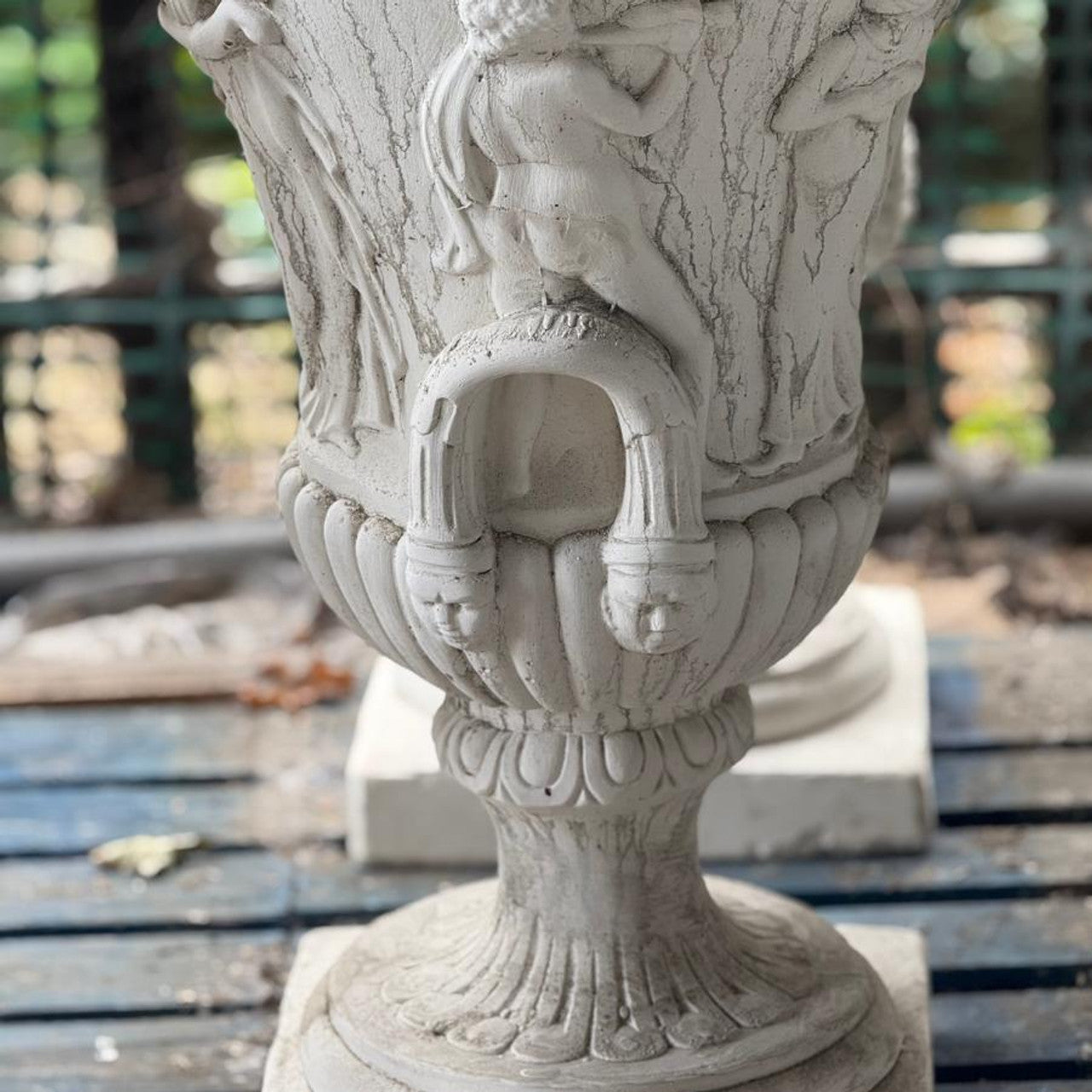 Greek Elegant Tall Urn/Vase