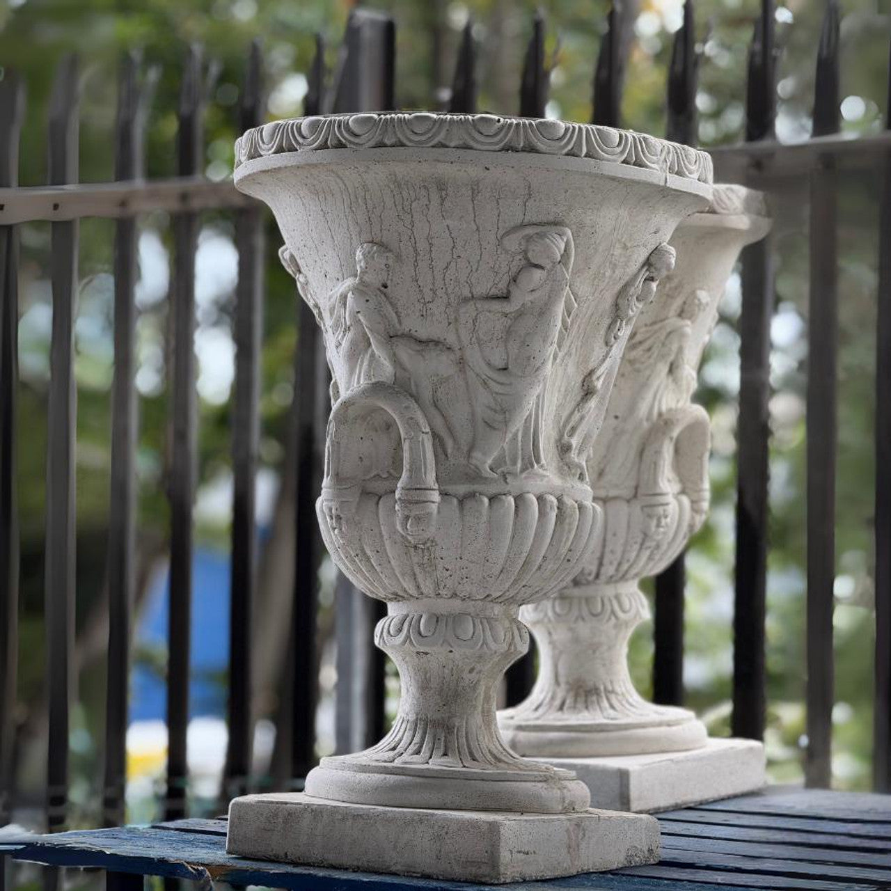 Greek Elegant Tall Urn/Vase