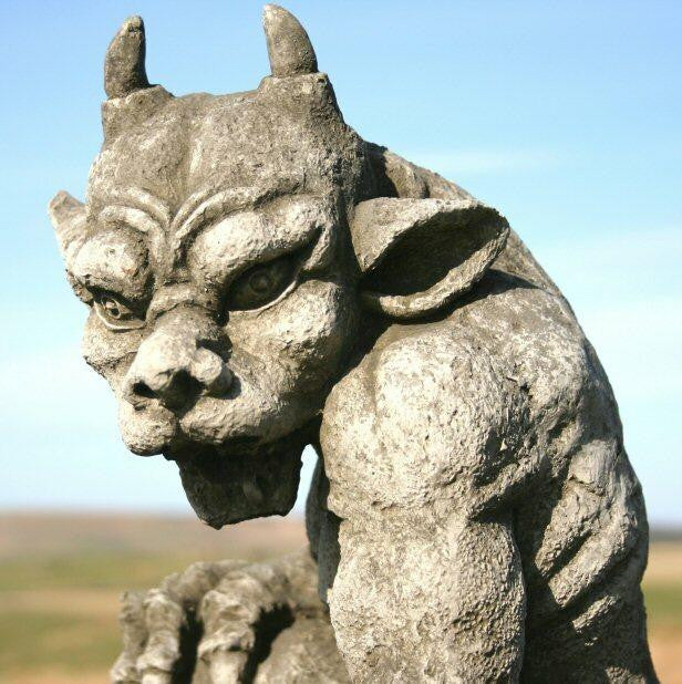 Guardian Gargoyle and Devil Ornaments
