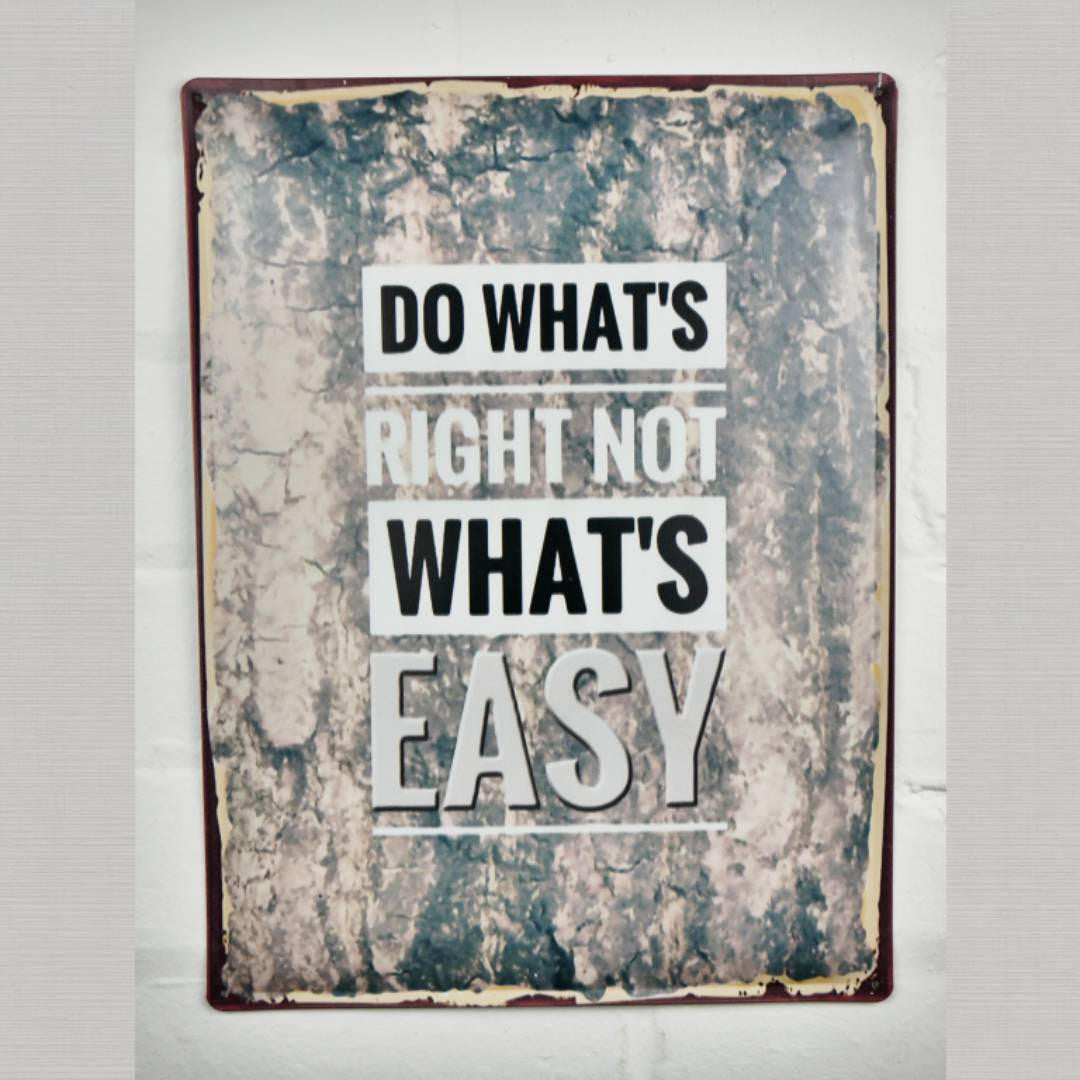 Home Metal Wall Plaques