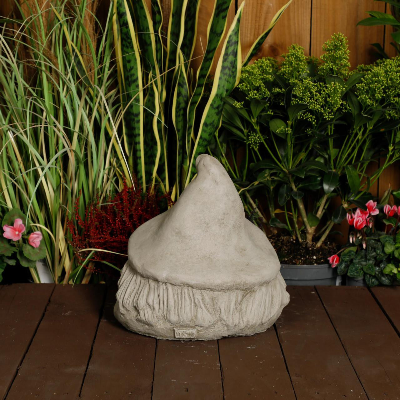 “I Identify as a Fairy” Stone Cast Gnome Statue