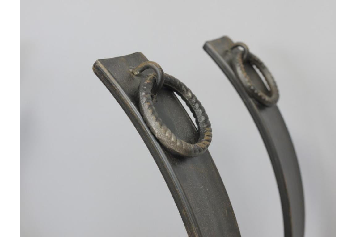 Iron Log Holder Home Accessory