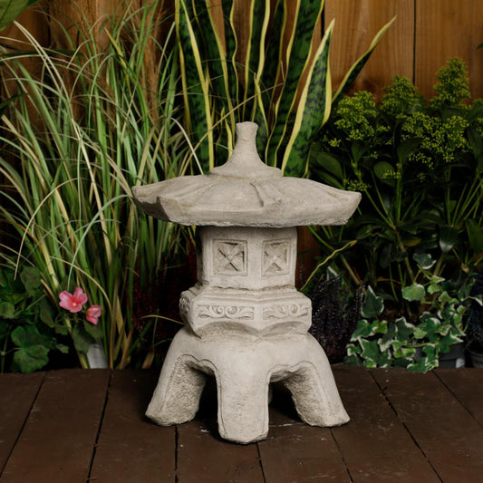 Traditional Japanese Garden Pagoda Lantern
